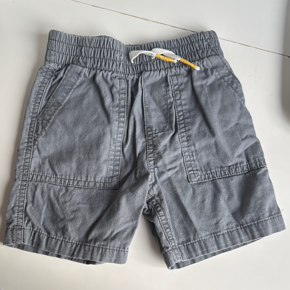 Gray Casual Shorts